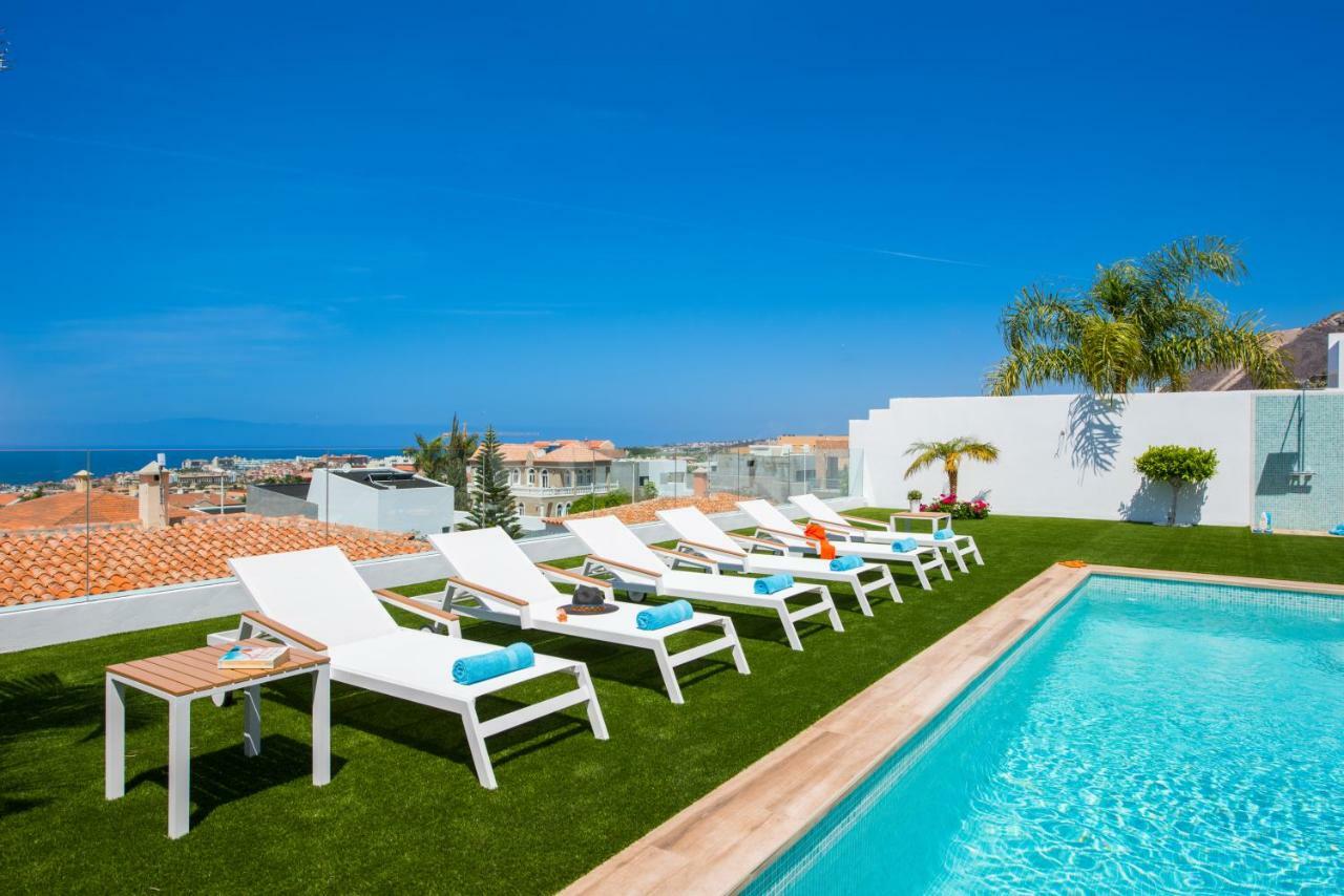 Villa VALENTINA OCEAN View HEATED POOL Costa Adeje  Exterior foto